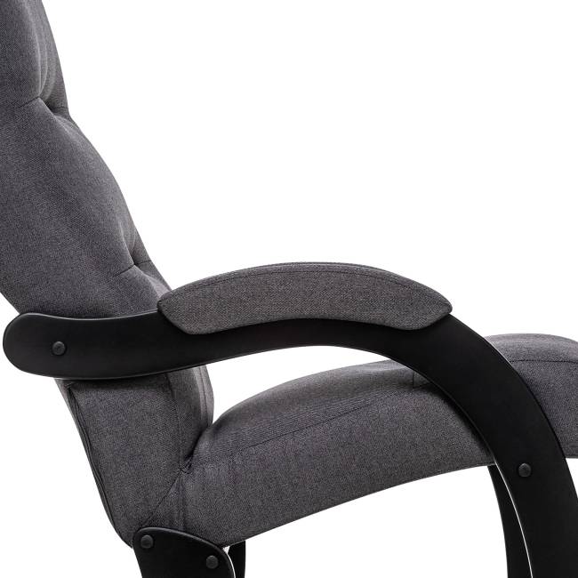 Кресло-качалка Leset Дэми Венге Malmo 95 (темно-серый) Кресло-качалка Leset Дэми Венге Malmo 95 (темно-серый)