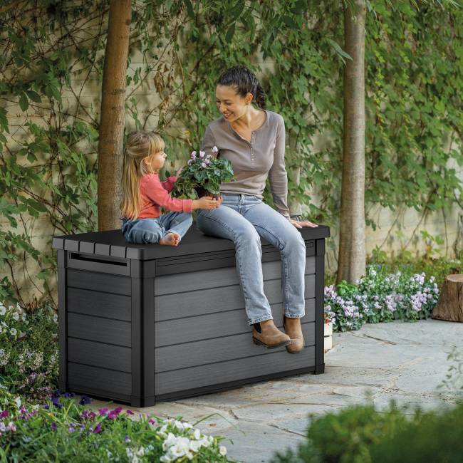 Сундук Кортина (Cortina box 380L) 380л, графит Сундук Кортина (Cortina box 380L) 380л, графит