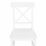 Обеденный комплект Хадсон (стол + 4 стула)/ Hudson Dining Set (mod.0102) МДФ/тополь/меламин, стол: 118х74х73 см, стул: 42,5x46,5x93,5 см, White (белый)