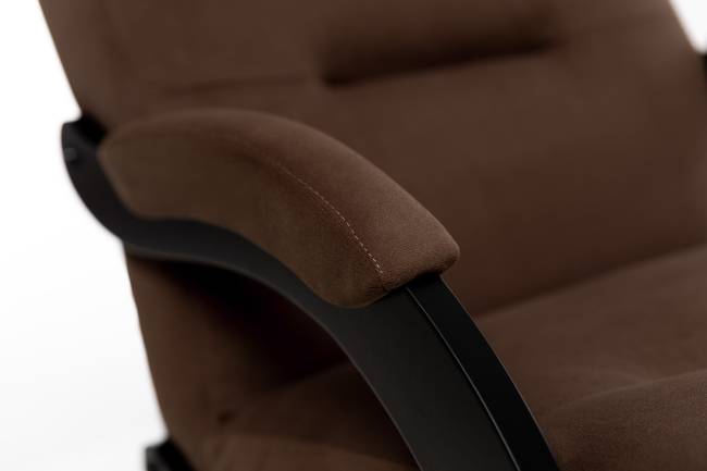 Кресло-качалка Leset Дэми Венге V23 молочный шоколад Кресло-качалка Leset Дэми Венге V23 молочный шоколад