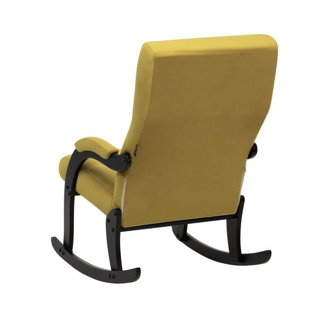 Кресло-качалка Leset Дэми Венге V28 желтый Кресло-качалка Leset Дэми Венге V28 желтый