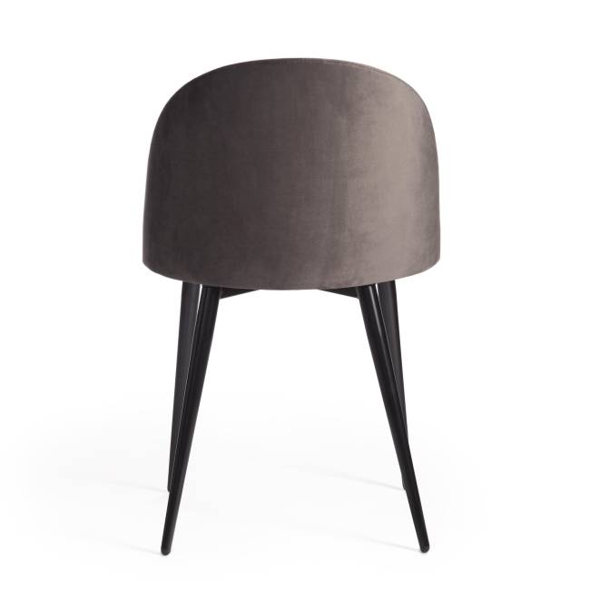 Стул MONRO (mod. 710) / 1 шт. в упаковке ткань/металл, 56х51х80 см, высота до сиденья 47 см, темно-серый barkhat 14/черный темно-серый ткань/металл Стул MONRO (mod. 710) / 1 шт. в упаковке ткань/металл, 56х51х80 см, высота до сиденья 47 см, темно-серый barkhat 14/черный темно-серый ткань/металл