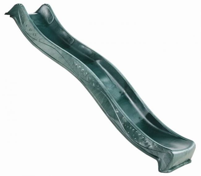 Скат для горки KBT Yulvo HDPE / 400.012.002.001 (с подключением к воде, зеленый)