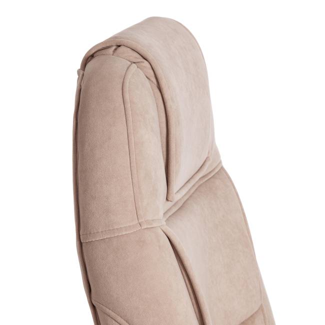 Кресло BERGAMO хром (22) флок , бежевый, 7 Кресло BERGAMO хром (22) флок , бежевый, 7