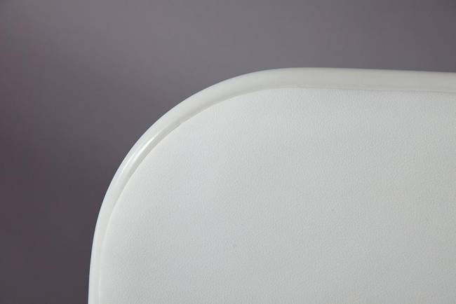 Стул складной FOLDER (mod. 032) / 1 шт. в упаковке каркас: металл, сиденье/спинка: экокожа, 41*51*76см, белый белый каркас: металл, сиденье/спинка: экокожа