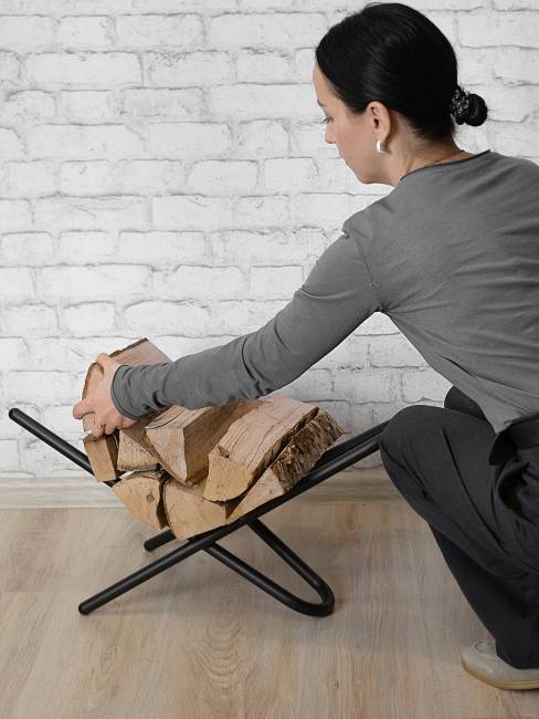 Дровница 2 черный Дровница 2 черный