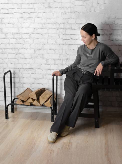 Дровница 4 черный Дровница 4 черный