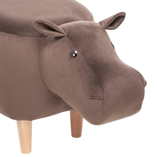 Пуф Leset Hippo COMBI V23 молочный шоколад Бук