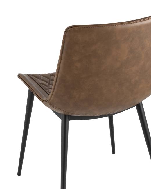 Стул TEXAS экокожа коричневый Стул TEXAS экокожа коричневый