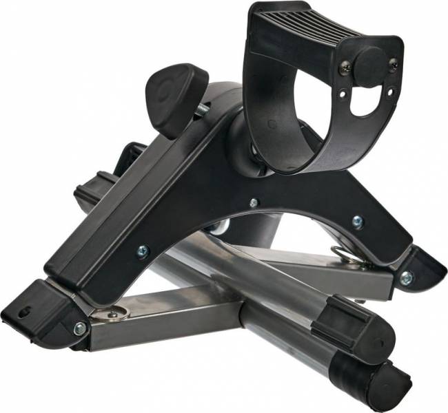 Мини велотренажер, складной черный