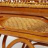 Кресло-качалка MILANO (разборная) / без подушки / ротанг top quality, 58x136x103 см, Cognac (коньяк) Cognac (коньяк) ротанг top quality