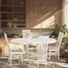 Стул DOLCE мягкое сидение бук, 40х46х100см, ivory white, велюр Tenerife Ultimate grey ivory white, велюр Tenerife Ultimate grey бук