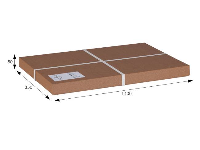 Зеркало напольное BeautyStyle 8 черный 138 см х 35 см