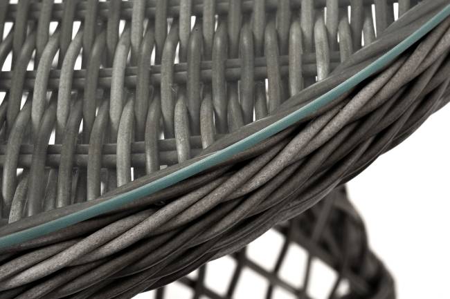 "Алиса" кофейный комплект из искусственного ротанга, цвет графит "Алиса" кофейный комплект из искусственного ротанга, цвет графит