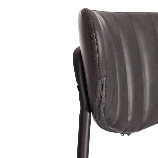 Кресло SLIM иск. кожа, Grey (Cерый) , 54х54х90 см серый иск. кожа Кресло SLIM иск. кожа, Grey (Cерый) , 54х54х90 см серый иск. кожа