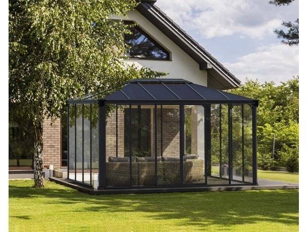 Беседка GAZEBO LEBRO 4300 CLOSED