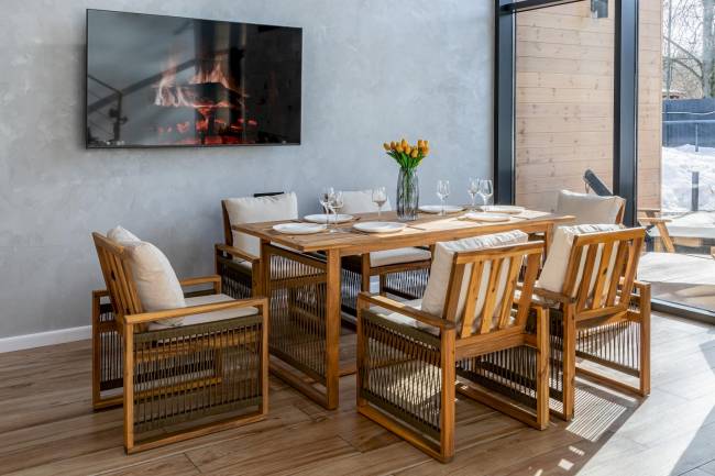 Обеденный комплект GRAND MICHELLE оливковый