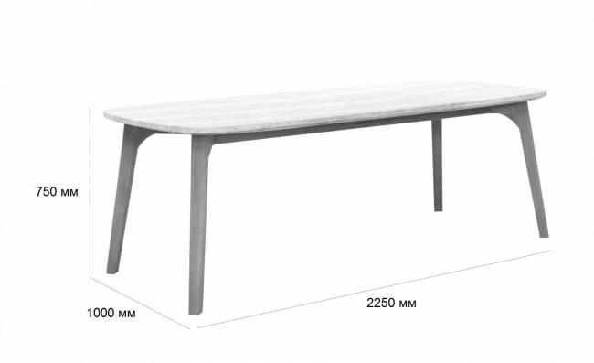 Комплект деревянной мебели Mali натуральный Комплект деревянной мебели Mali натуральный