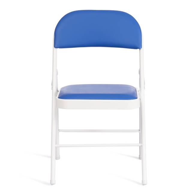 Стул складной FOLDER (mod. 3022G) каркас: металл, сиденье/спинка: экокожа, 46.5 х 47.5 х 79 см, blue (синий) / white (белый) (Комплект из 6 шт.) синий, белый каркас: металл, сиденье/спинка: экокожа Стул складной FOLDER (mod. 3022G) каркас: металл, сиденье/спинка: экокожа, 46.5 х 47.5 х 79 см, blue (синий) / white (белый) (Комплект из 6 шт.) синий, белый каркас: металл, сиденье/спинка: экокожа