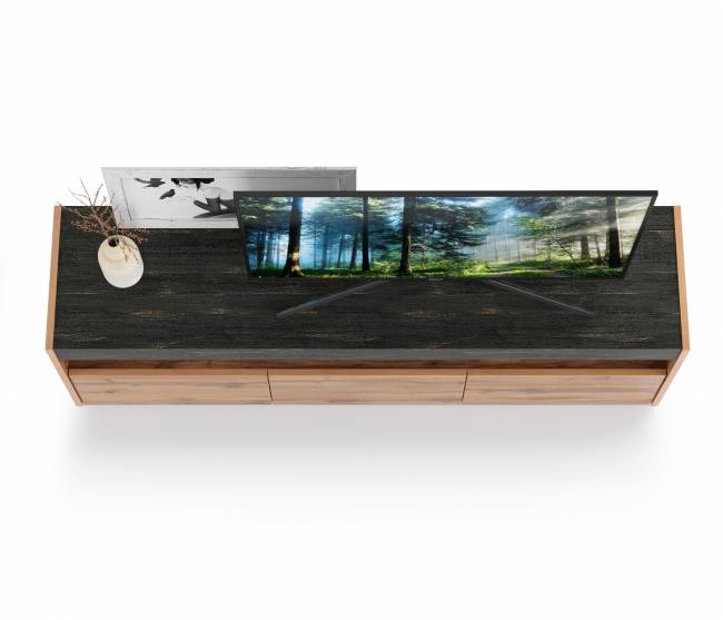 Тумба под ТВ 13.272 цвет дуб вотан/интра