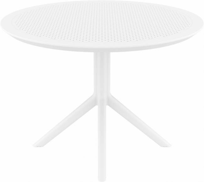 Стол пластиковый Sky Table Ø105 белый Ø1050х740 мм Стол пластиковый Sky Table Ø105 белый Ø1050х740 мм