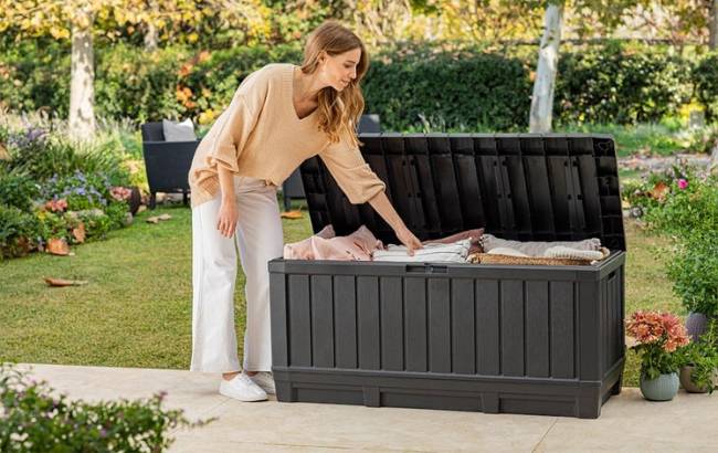 Сундук Кенвуд (KENTWOOD STORAGE BOX) 350л, графит Сундук Кенвуд (KENTWOOD STORAGE BOX) 350л, графит