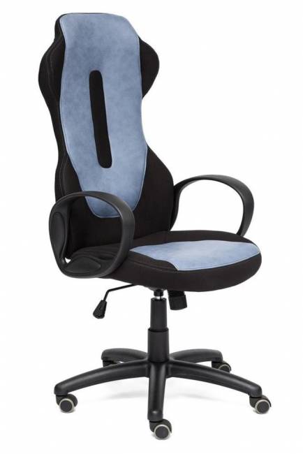 Кресло офисное «Alien» (Искусств. коричневая кожа + искусств. голубая кожа) Кресло офисное «Alien» (Искусств. коричневая кожа + искусств. голубая кожа)