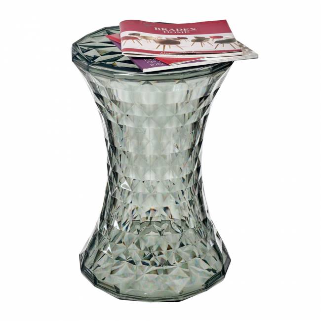 Стул-пуф Stone прозрачный