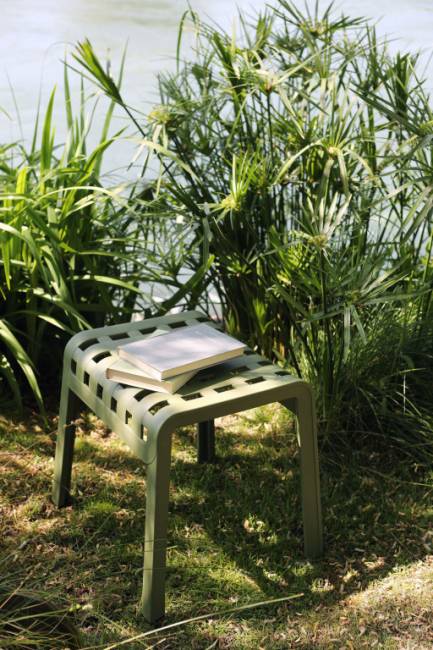 Табурет пластиковый Poggio агава 490х415х440 мм Табурет пластиковый Poggio агава 490х415х440 мм