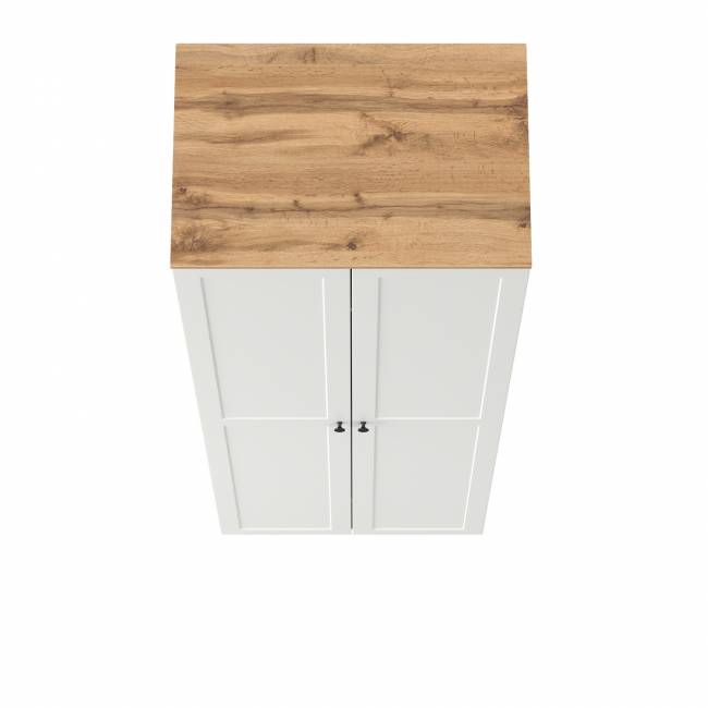 Шкаф Остин 13.224 цвет белый шагрень/дуб крафт золотой Шкаф Остин 13.224 цвет белый шагрень/дуб крафт золотой