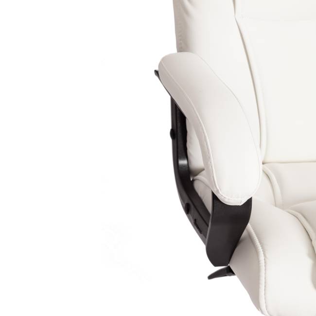 Кресло BERGAMO хром (22) кож/зам, белый, 36-01 белый кож/зам Кресло BERGAMO хром (22) кож/зам, белый, 36-01 белый кож/зам