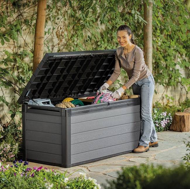 Сундук Кортина (Cortina box 570L) 570л, графит Сундук Кортина (Cortina box 570L) 570л, графит