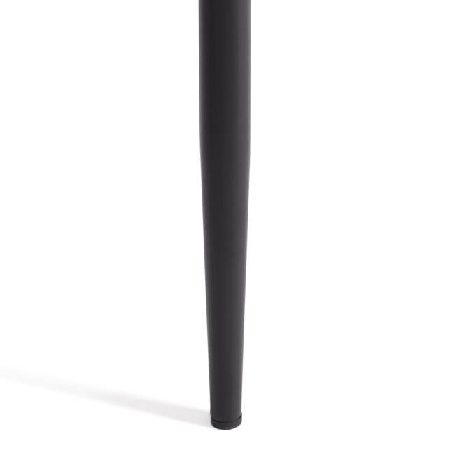 Стул CAPRI (mod. 39) металл, вельвет, 49.5 х 41 х 93,5 см, Dark grey (темно-серый) HLR24 / черный (Комплект из 4 шт.) Dark grey (темно-серый) HLR24 / черный металл, вельвет