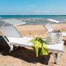 Шезлонг-лежак металлический Maxi Relax 1940х760х400 мм