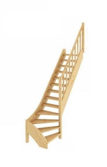 Деревянная лестница ЛС-07м/1