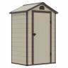 Сарай Wotex Storage-01-1 (бежевый с коричневым) 134x104x204 cм
