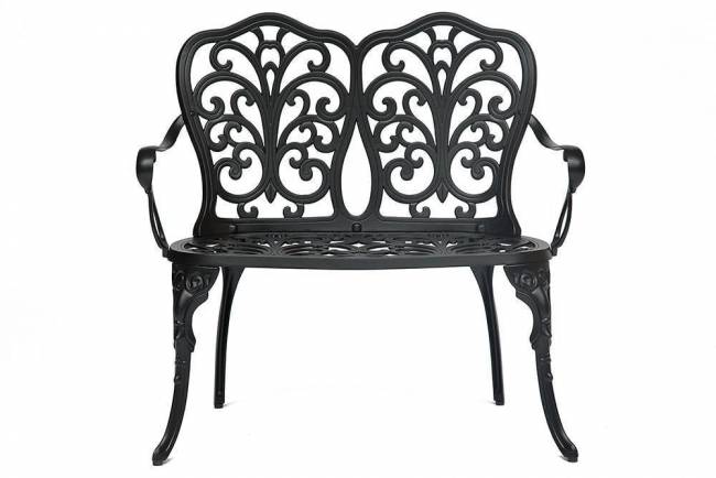 Скамья Secret De Maison Symphonie сплав металла/алюминий, 95х56х92см, черный черный сплав металла/алюминий Скамья Secret De Maison Symphonie сплав металла/алюминий, 95х56х92см, черный черный сплав металла/алюминий