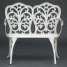 Скамья Secret De Maison Symphonie  алюминиевый сплав, 95х56х92см, butter white