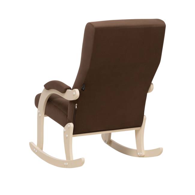 Кресло-качалка Leset Дэми Слоновая кость V23 молочный шоколад Кресло-качалка Leset Дэми Слоновая кость V23 молочный шоколад