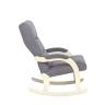 Кресло-качалка Leset Дэми Слоновая кость V32 серый Кресло-качалка Leset Дэми Слоновая кость V32 серый